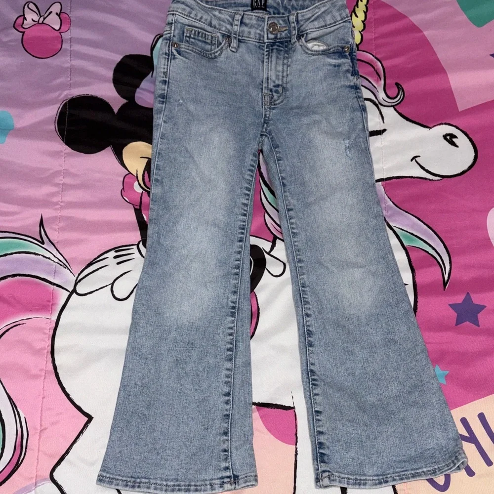 GAP Light Blue Flared Kids Jeans